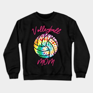 mom-volleyball Crewneck Sweatshirt